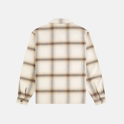 Paper Planes Flannel Zip Front Shirt