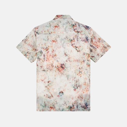 Paper Planes Wallpaper Floral Resort Shirt