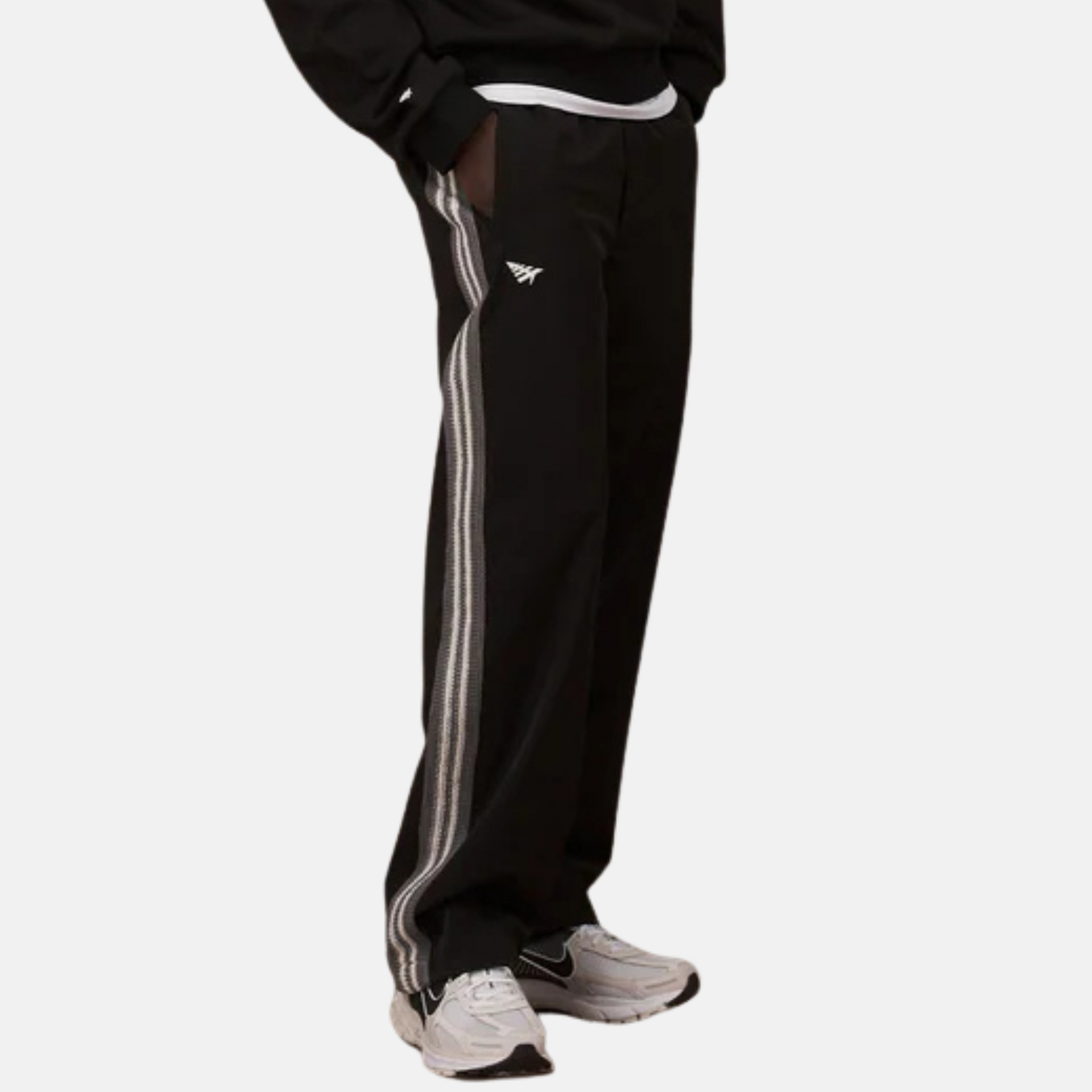 Paper Planes Crochet Panel Pants – Puffer Reds