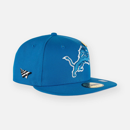 Paper Planes Team Color Paper Planes x Detroit Lions 59Fifty Fitted Hat