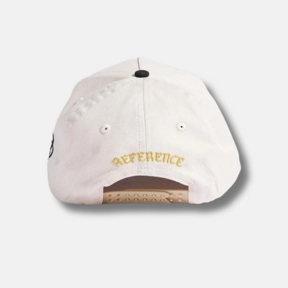 Reference Bullsox Wavy Cream/Black Snapback Hat