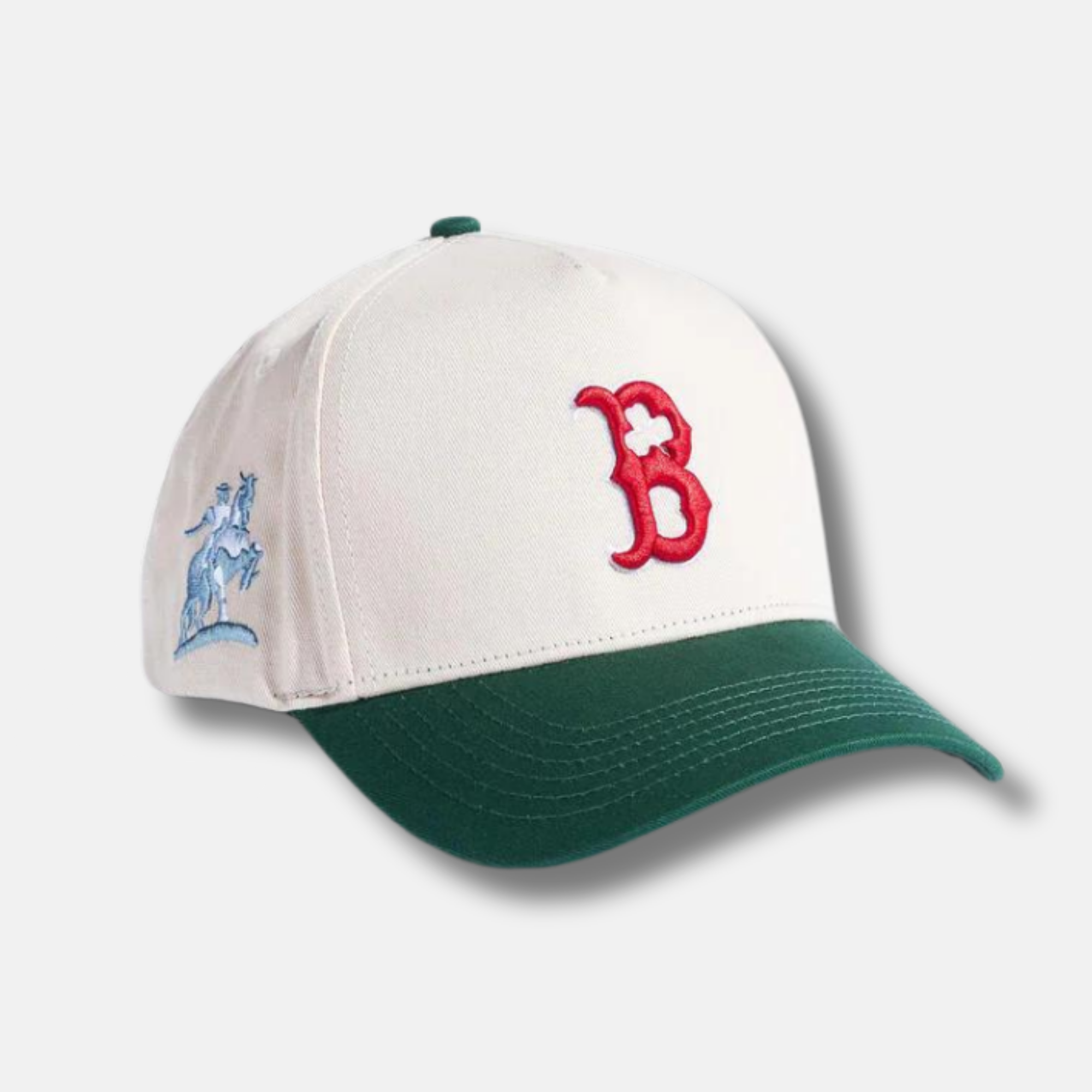 Reference Boston Celtox Cream/Green Snapback Hat