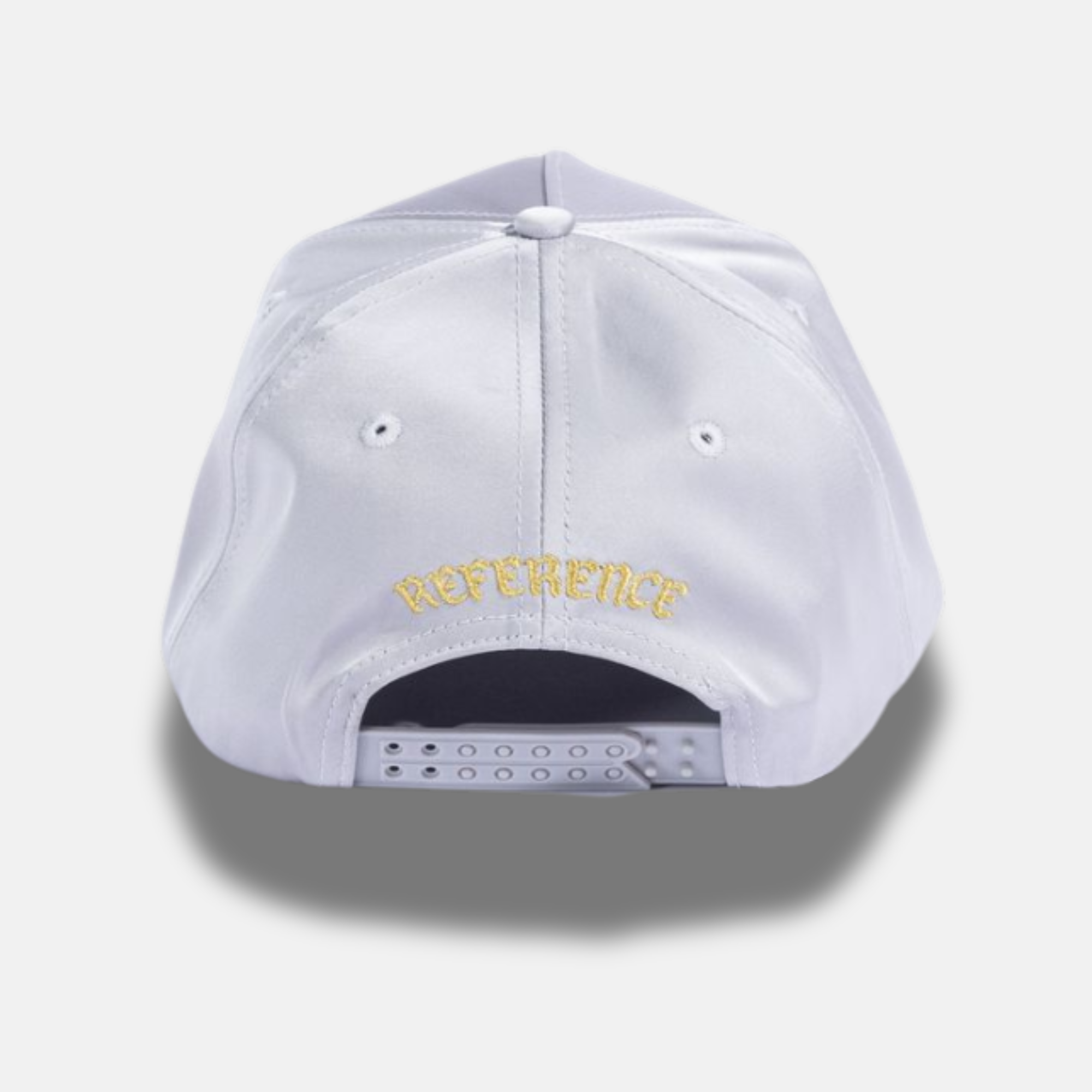 Reference Satin Silver Detroit Souvenir Snapback Hat