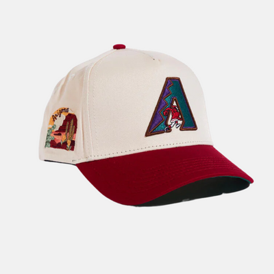 Reference Cream Red Cardibacks Snapback Hat