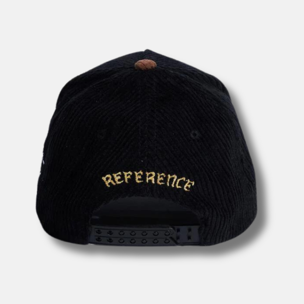Reference Paradise LA Corduroy Black/Brown Snapback Hat
