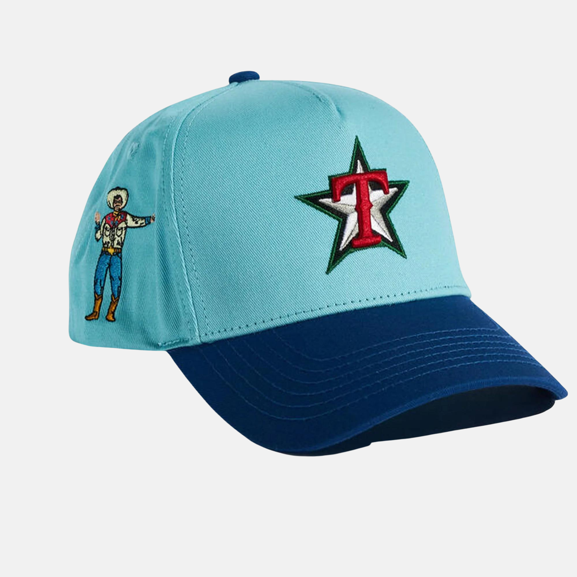 Reference Baby Blue Royal Stargers Snapback Hat