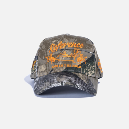 Reference Camo Western Snapback Hat