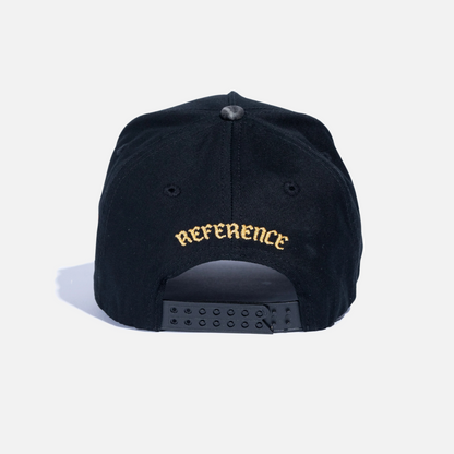 Reference Black Camo Deer Tracker Snapback Hat