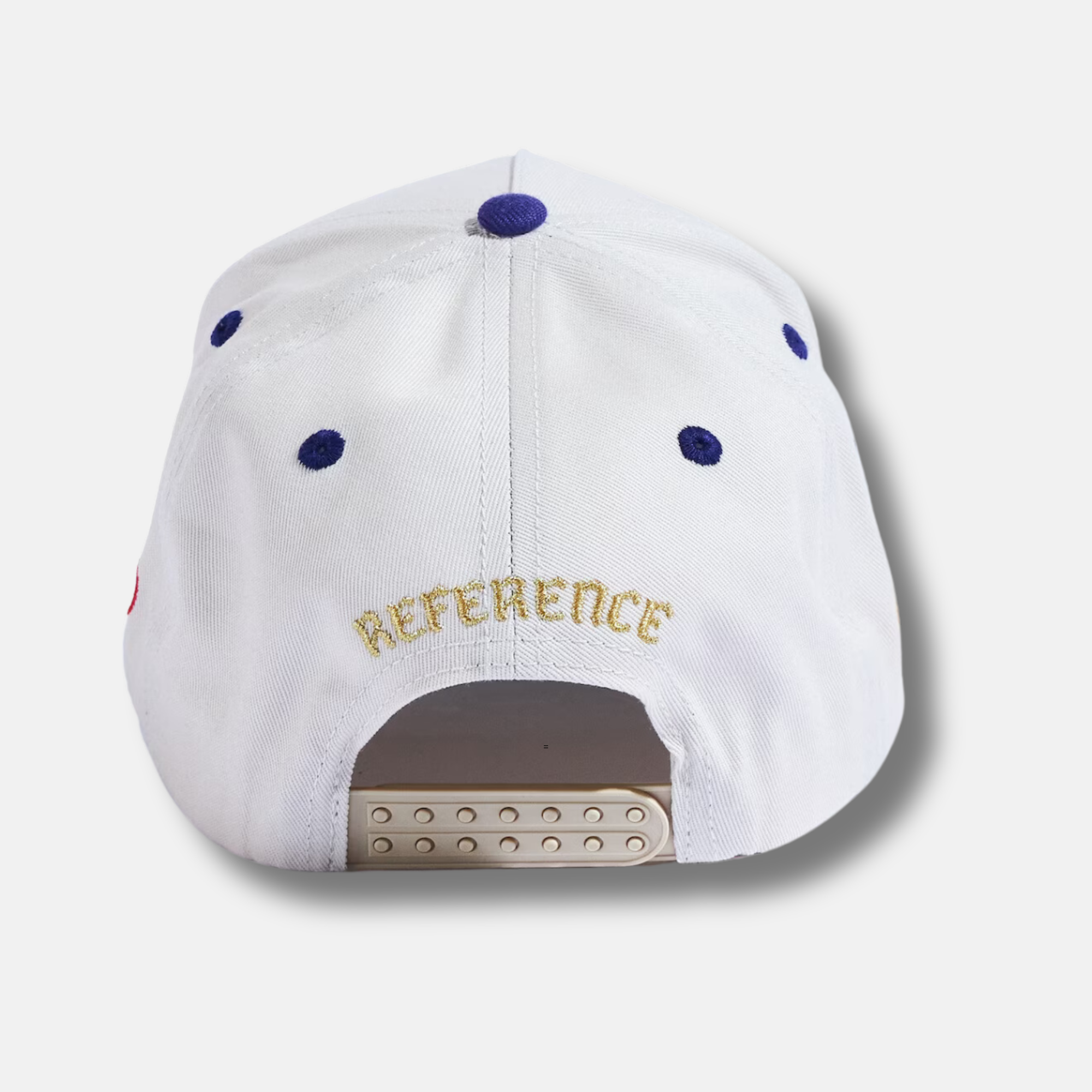 Reference Rapjays Cream/Purple Snapback Hat