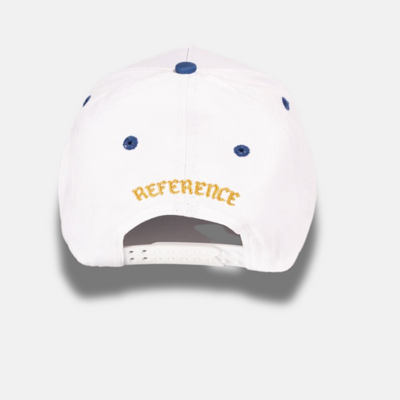 Reference White Vintage Detroit Snapback Hat