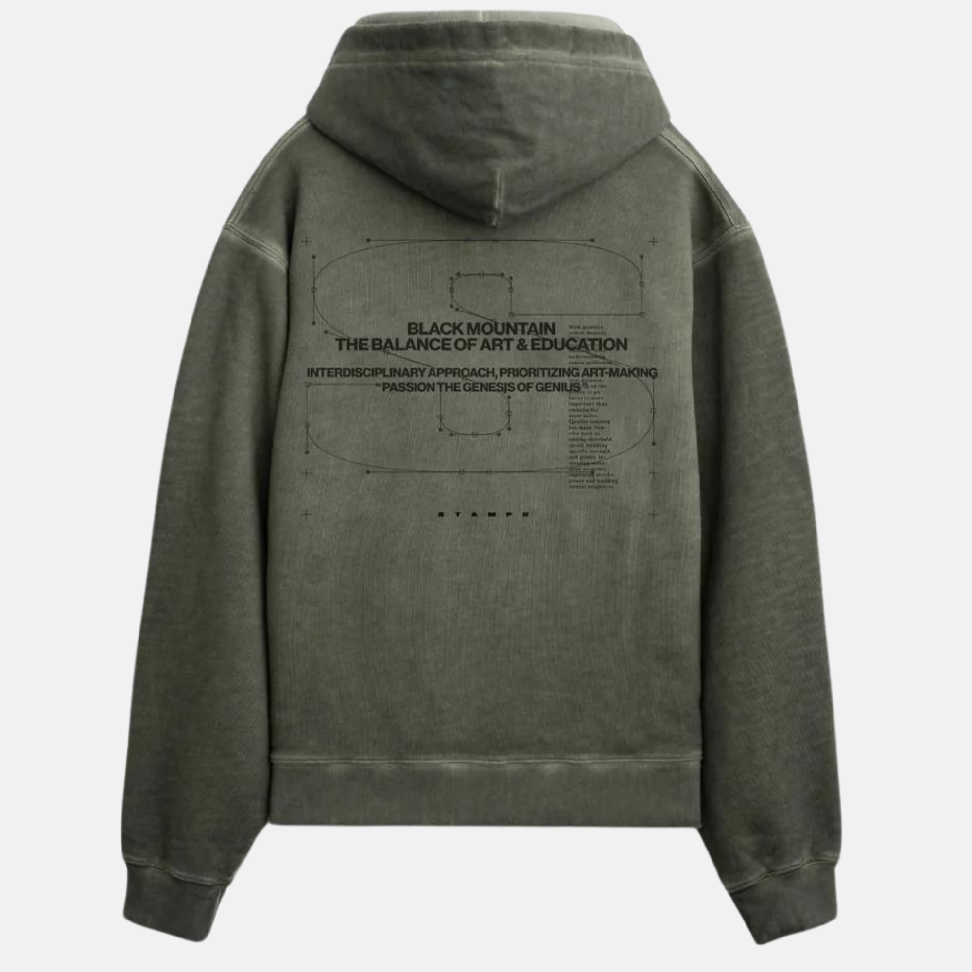 Stampd Mountain Oiled Wash Transit Hoodie – Puffer Reds Stampd Mountain Oiled Wash Transit Hoodie – Puffer Reds