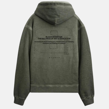 Stampd Mountain Oiled Wash Transit Hoodie