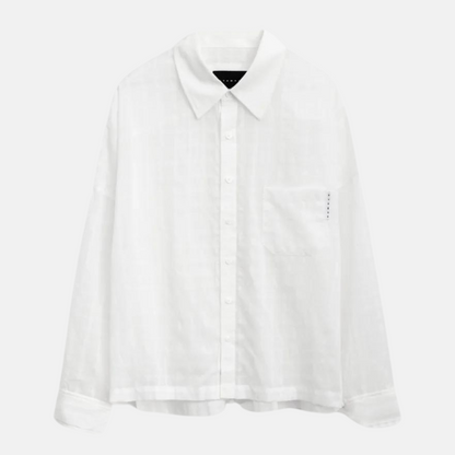 Stampd Cropped Oversized Buttondown