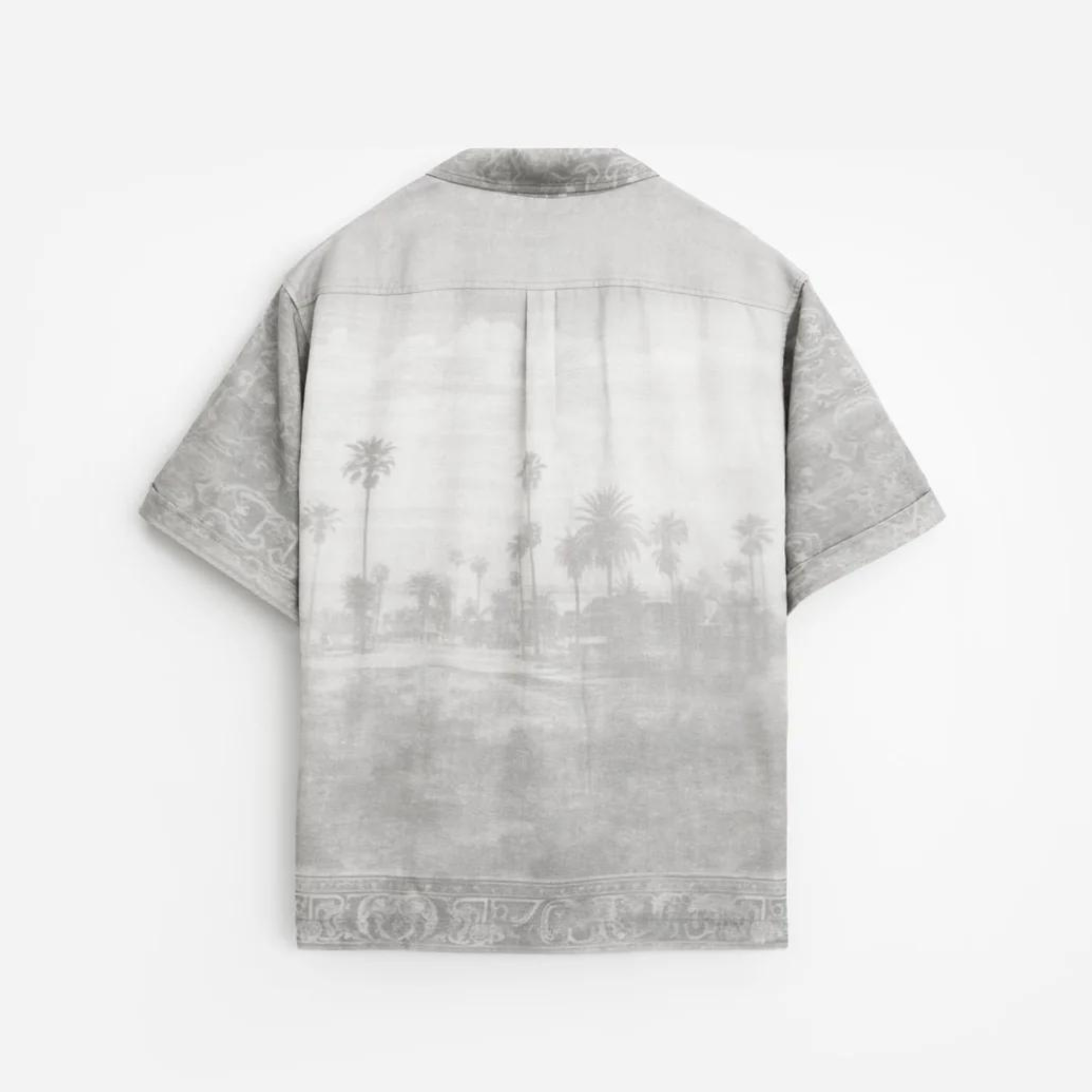 Stampd Palm Rug Camp Collar Button Down Shirt