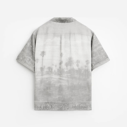 Stampd Palm Rug Camp Collar Button Down Shirt