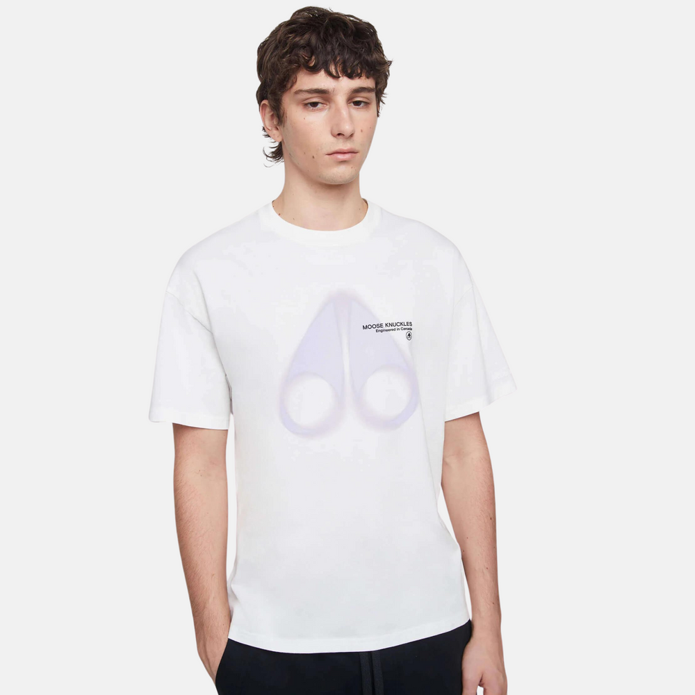 Moose Knuckles White Maurice T-Shirt