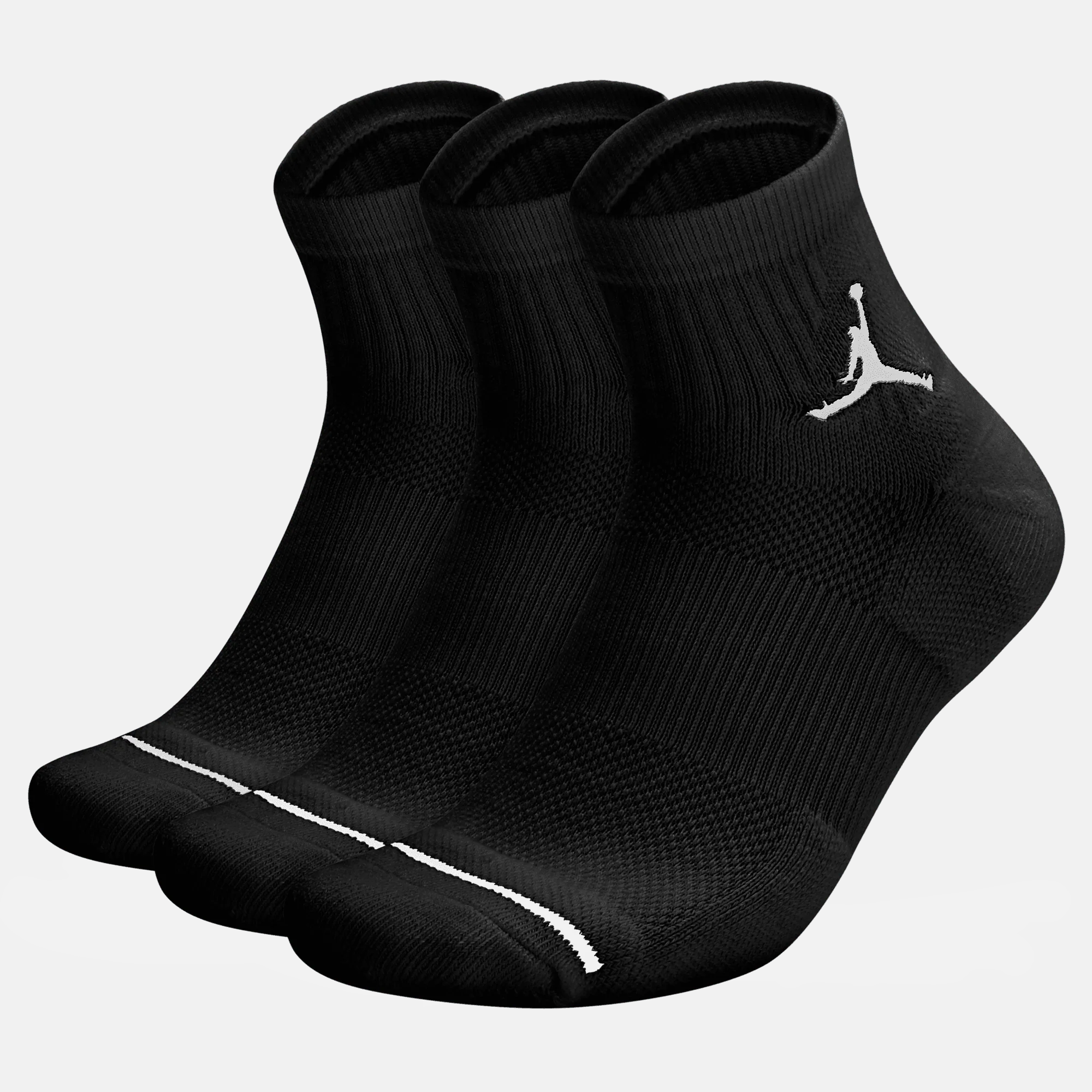 Air Jordan Everyday Max Ankle Crew Black (3 Pair)