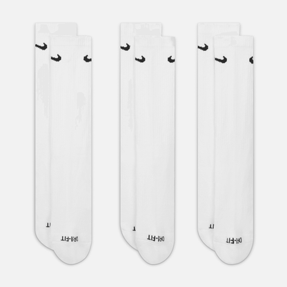 Nike Everyday Plus Crew Socks White