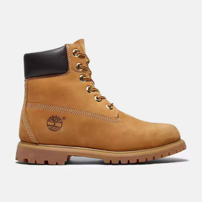 Timberland Women's 6-inch Premium Wheat Nubuck Waterproof Boots