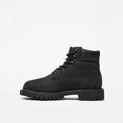 Timberland Kids' Premium 6-Inch Youth Black Waterproof Boots