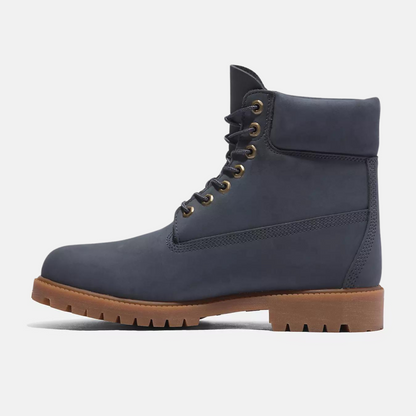 Timberland Heritage 6-Inch Waterproof Boot Dark Blue Nubuck