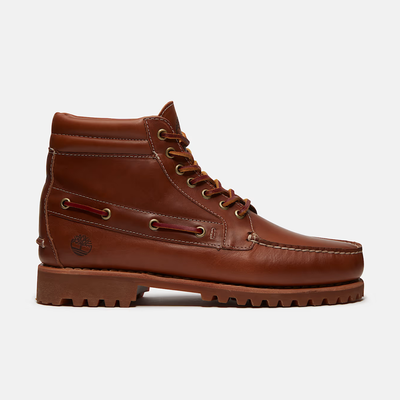 Timberland Authentic Mid Medium Brown Full Grain Boot