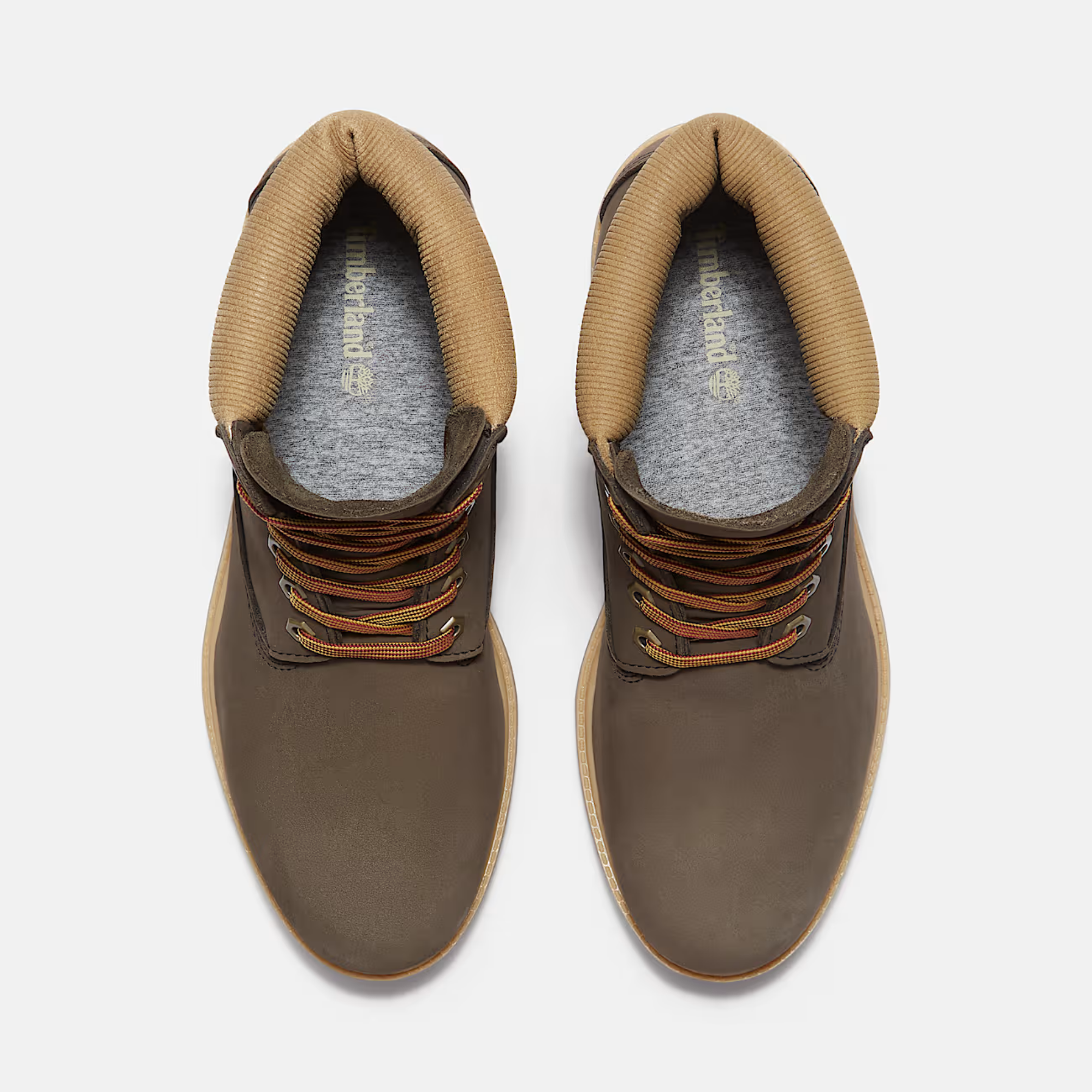 Timberland Premium 6-Inch Dark Brown Nubuck Boots