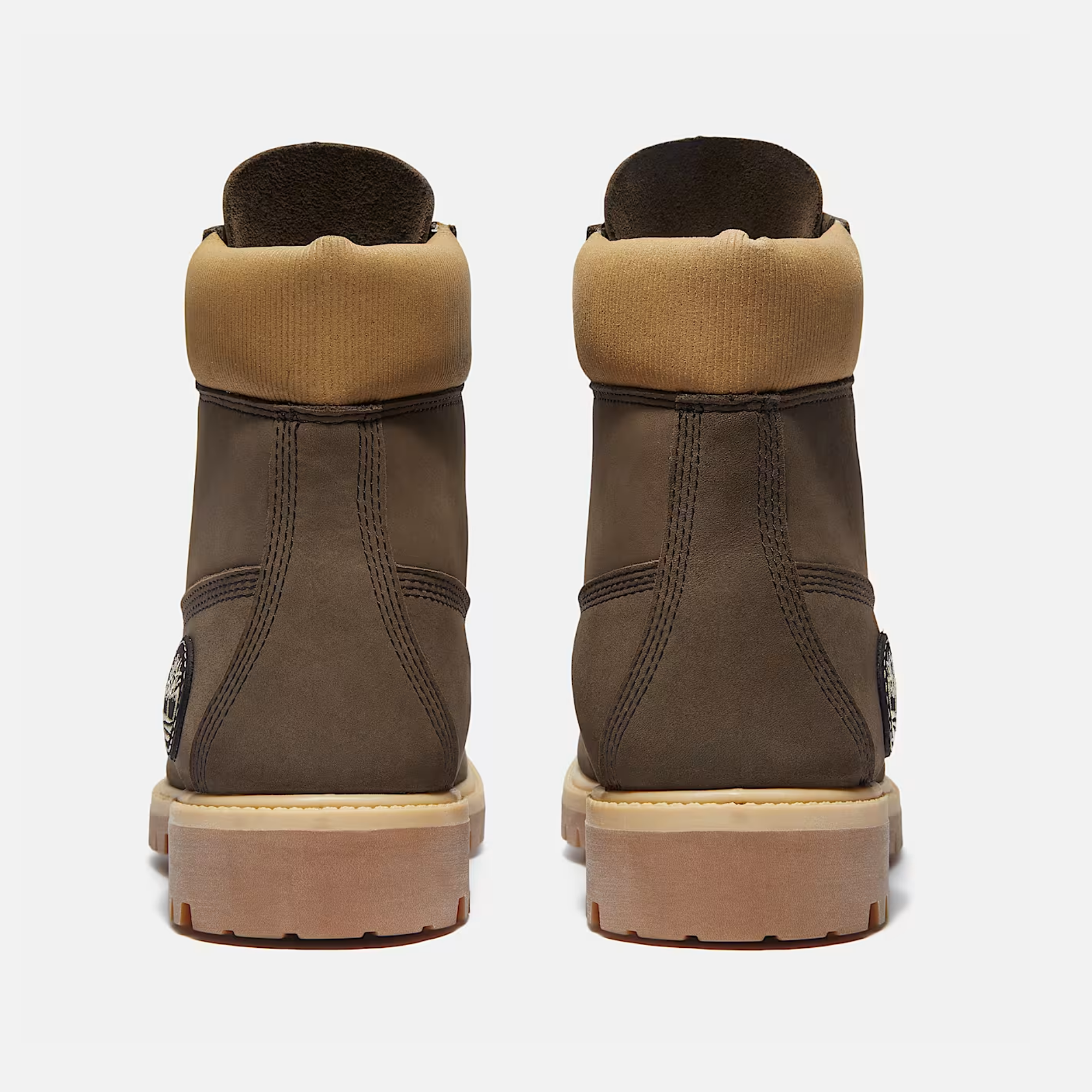 Timberland Premium 6-Inch Dark Brown Nubuck Boots