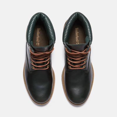 Timberland Premium 6-Inch Dark Green Full Grain Boots