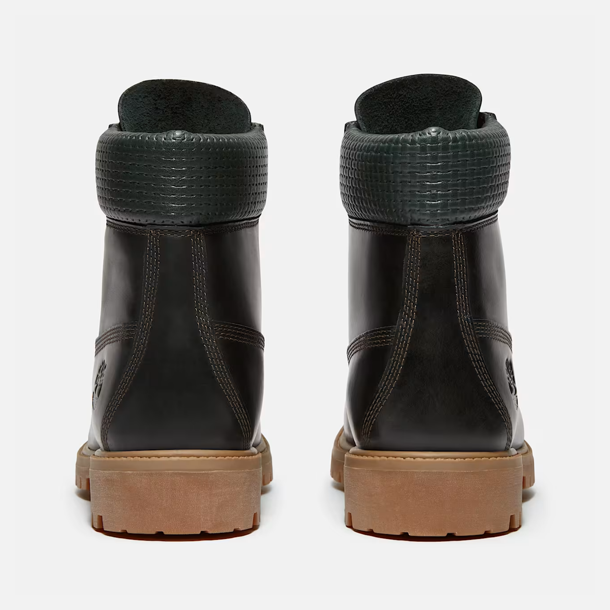 Timberland Premium 6-Inch Dark Green Full Grain Boots