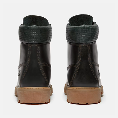 Timberland Premium 6-Inch Dark Green Full Grain Boots