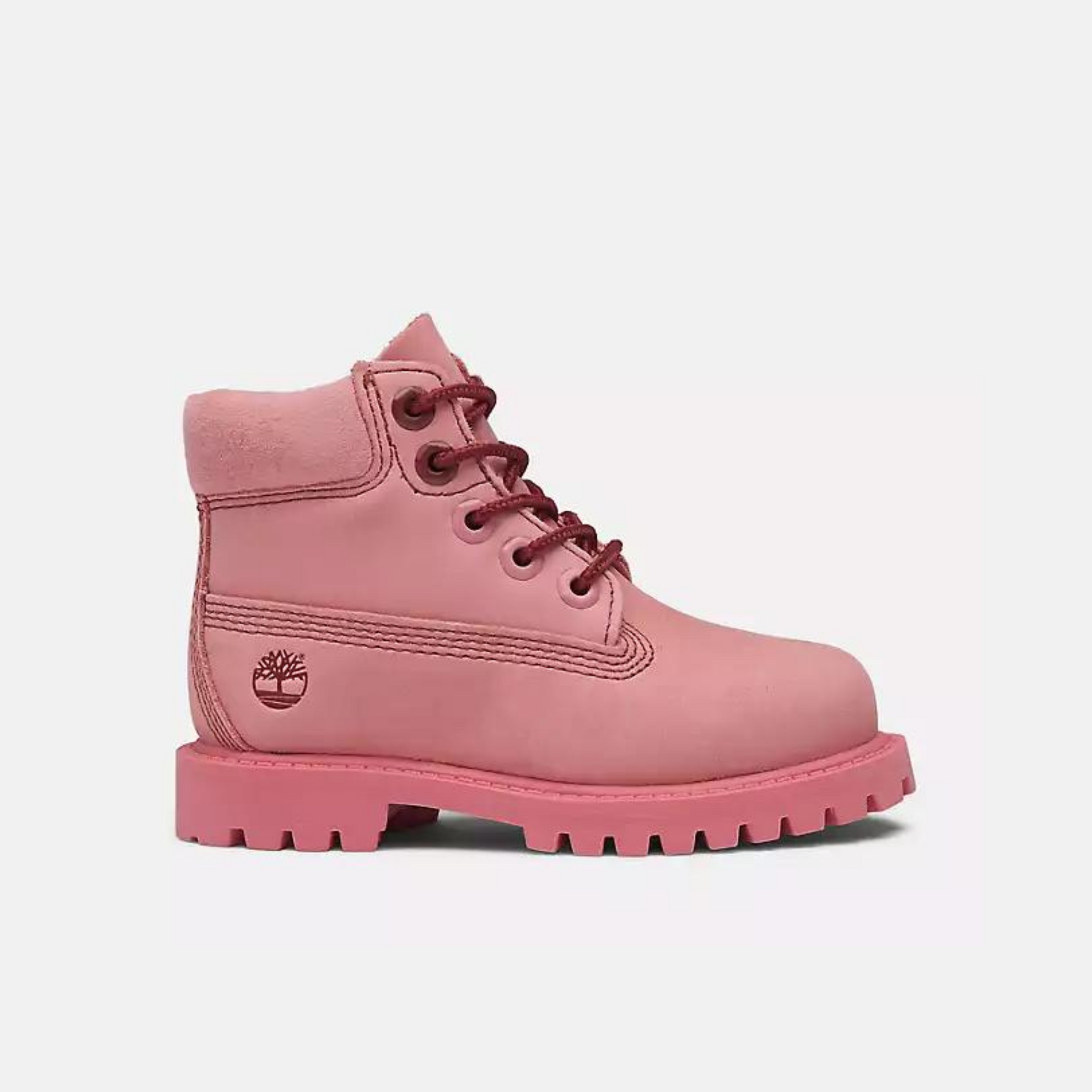 Timberland Kids 6 Inch Premium Toddler Medium Pink Boots 4c