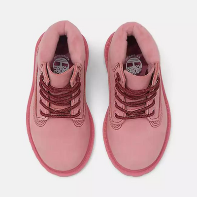Timberland Kids' 6-Inch Premium Toddler Medium Pink Boots