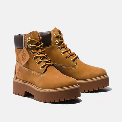 Timberland Women's Heritage Platform 6-Inch Waterproof Boot Wheat