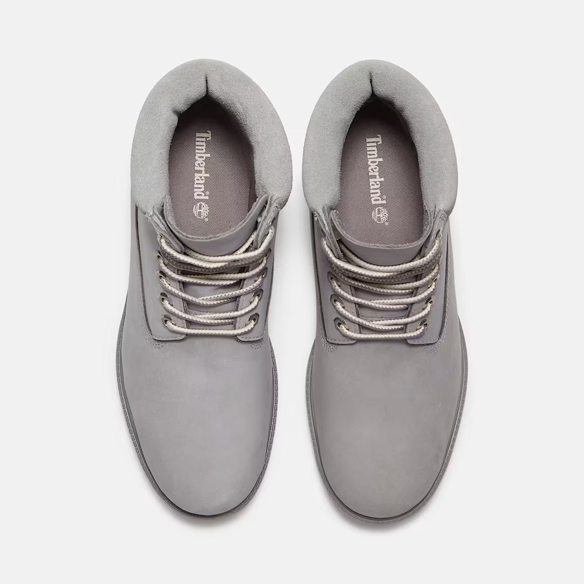Timberland Heritage 6-Inch Medium Grey Nubuck Waterproof Boots