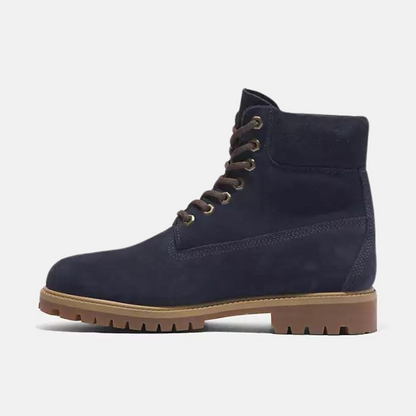 Timberland Premium 6-Inch Heritage Dark Blue Suede Boot