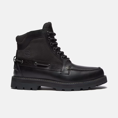 Timberland Britton Road Black Moc-Toe Boots