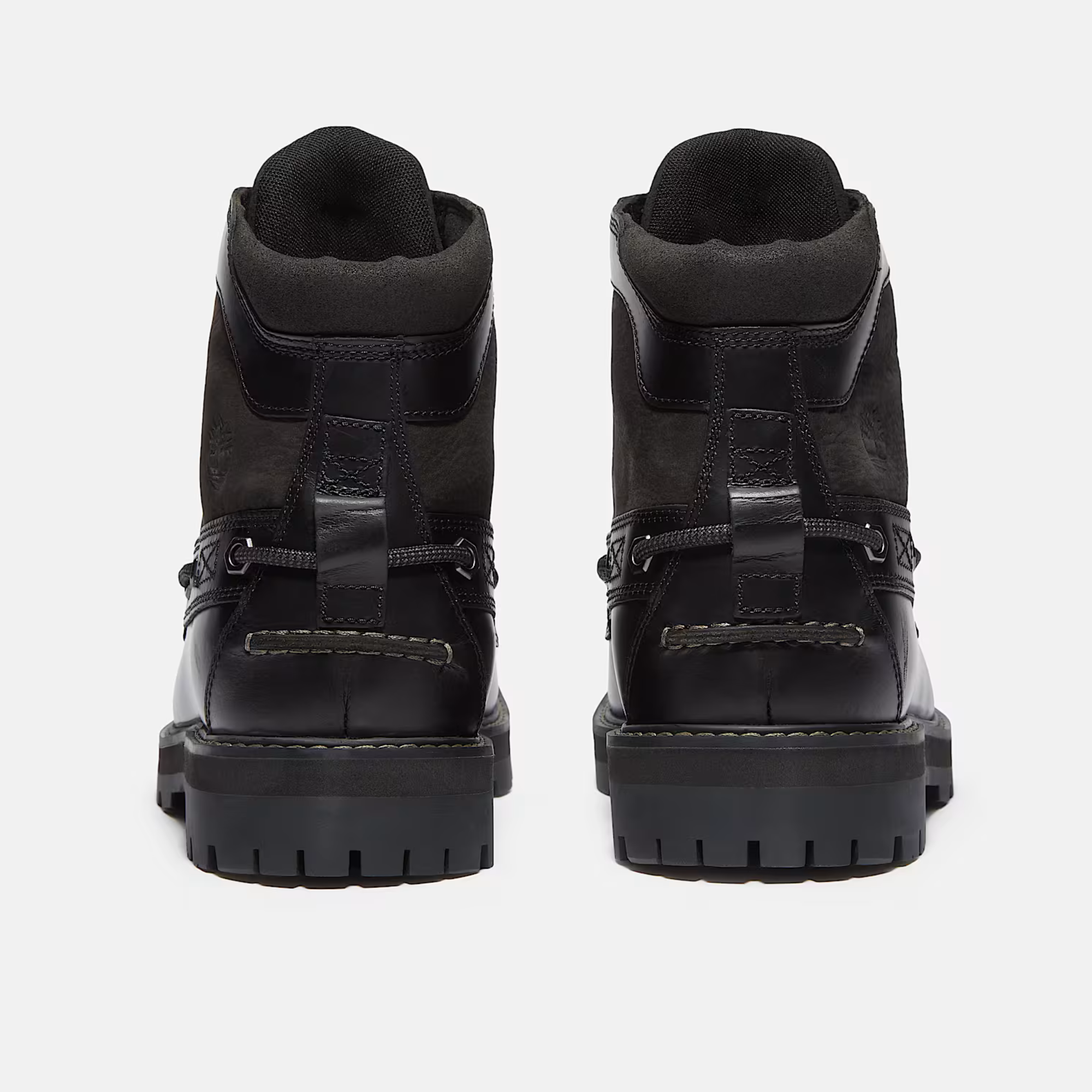 Timberland Britton Road Black Moc-Toe Boots