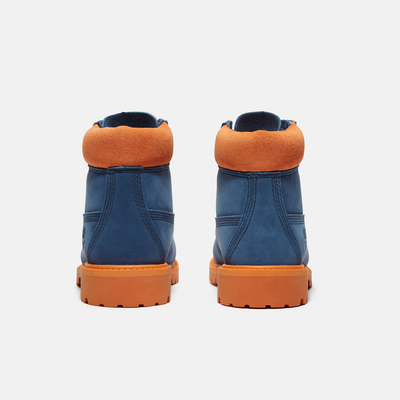Timberland Kids' Toddler Premium 6-Inch Dark Blue Nubuck Boot (TD)