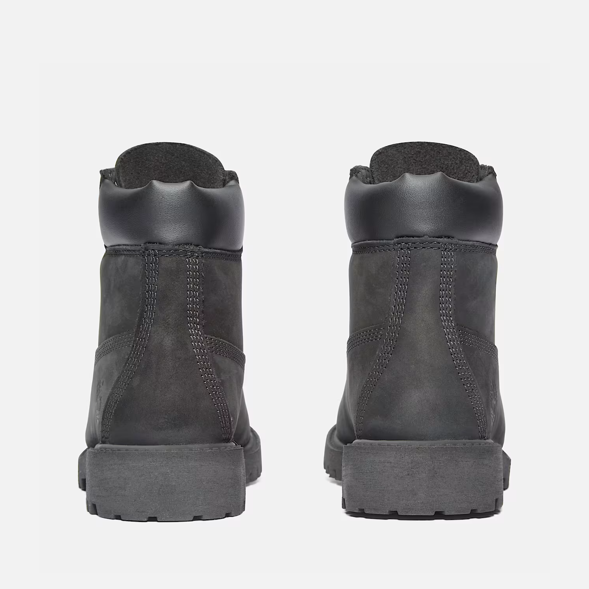 Timberland Big Kids' Premium 6-Inch Black Boots (GS)