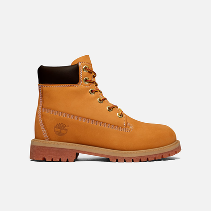 Timberland Big Kids' Premium 6-Inch Wheat Boots (GS)