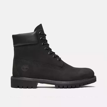 Timberland Mens 6-inch Premium Black Nubuck