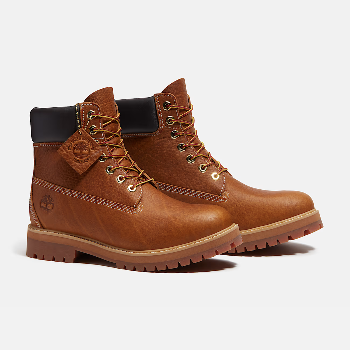 Timberland Heritage 6-Inch Stacked Full Grain Wheat Boots