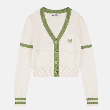 Sergio Tacchini Women's Lucia Knit Gardenia Cardigan