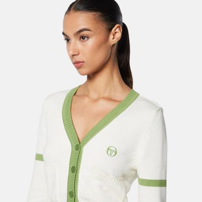 Sergio Tacchini Women's Lucia Knit Gardenia Cardigan