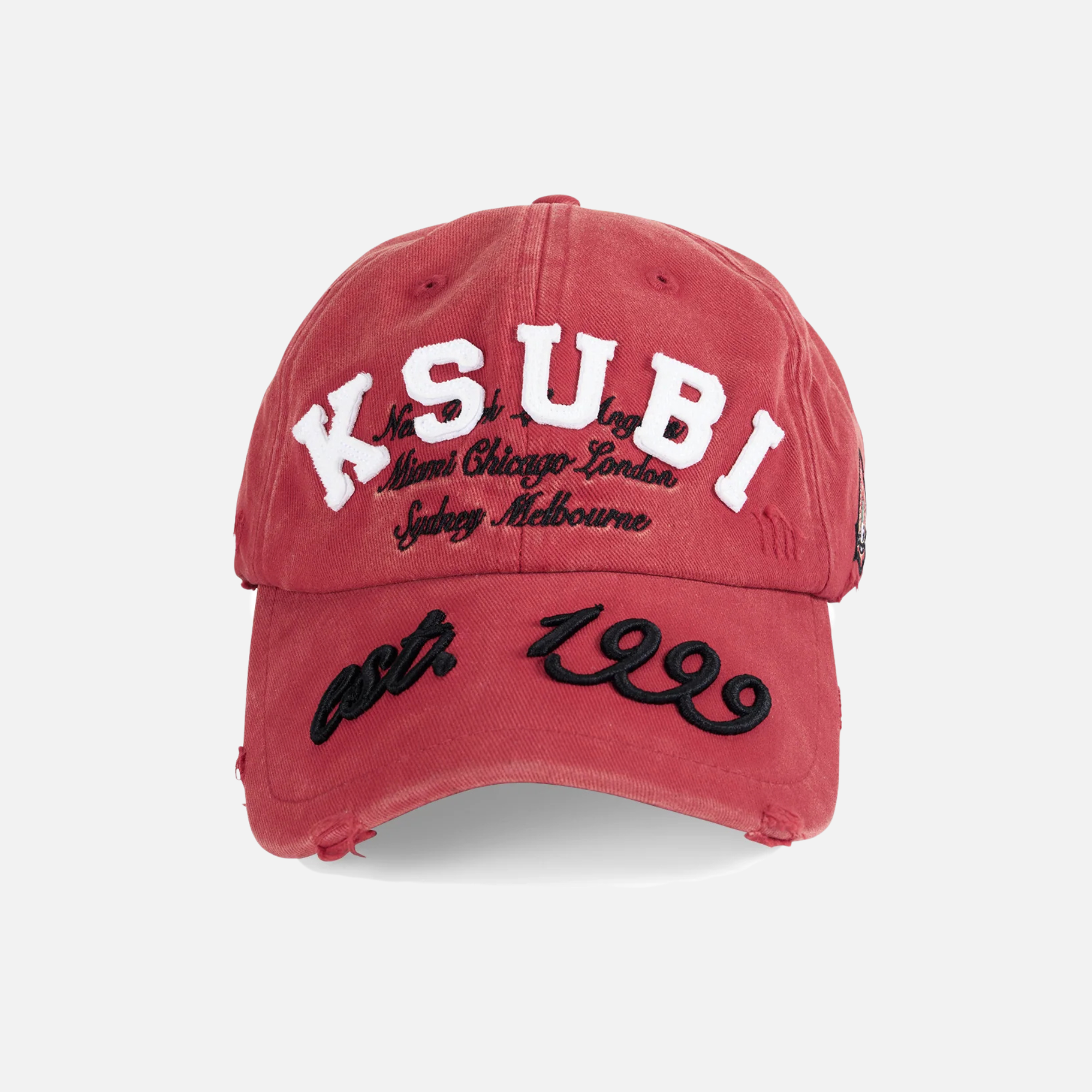 Ksubi Duke Krest Dad Crimson Hat