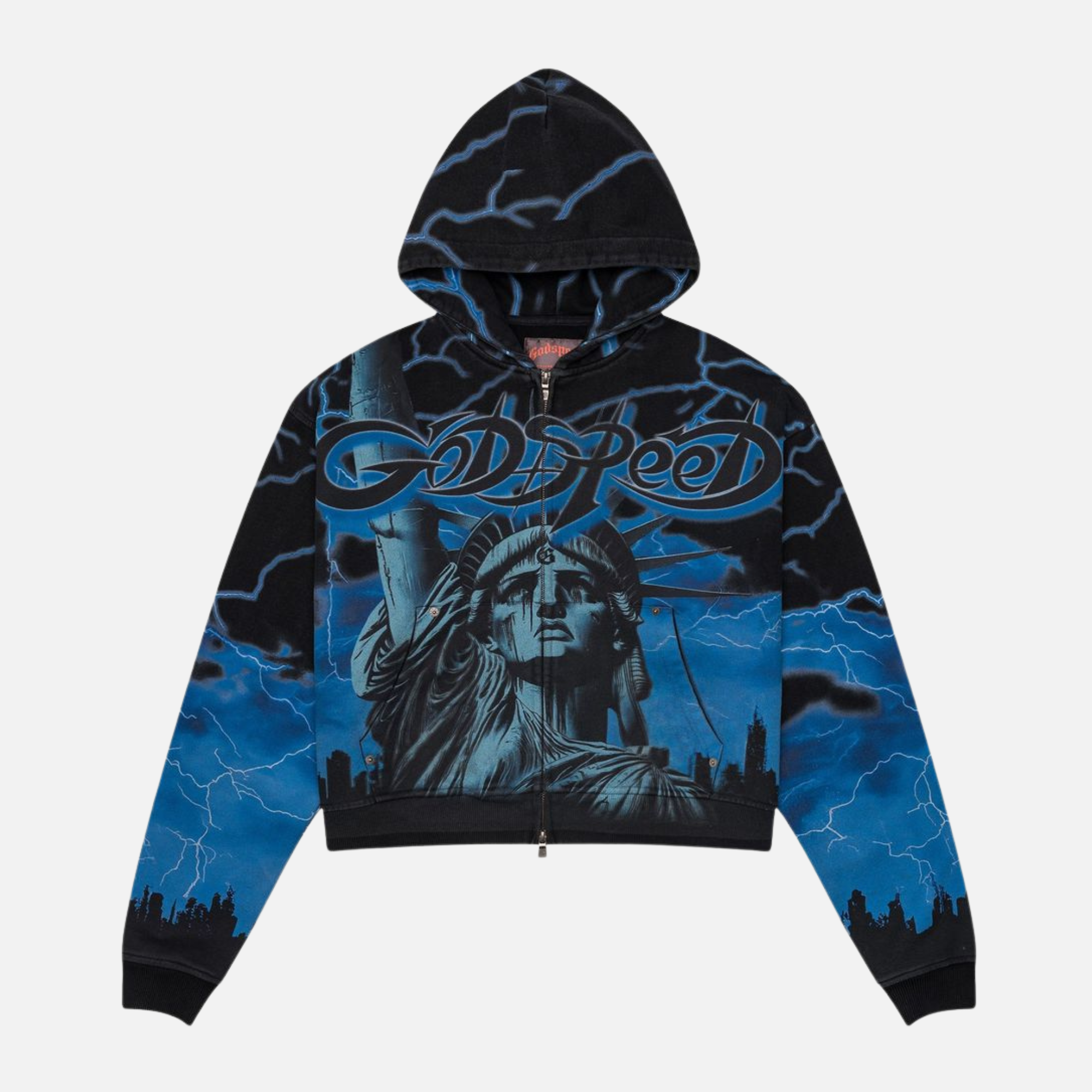 Godspeed Blue Voltage Full-Zip Hoodie