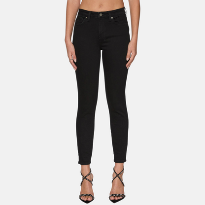 Ksubi Women's Spray On Jet Black Skinny Jeans