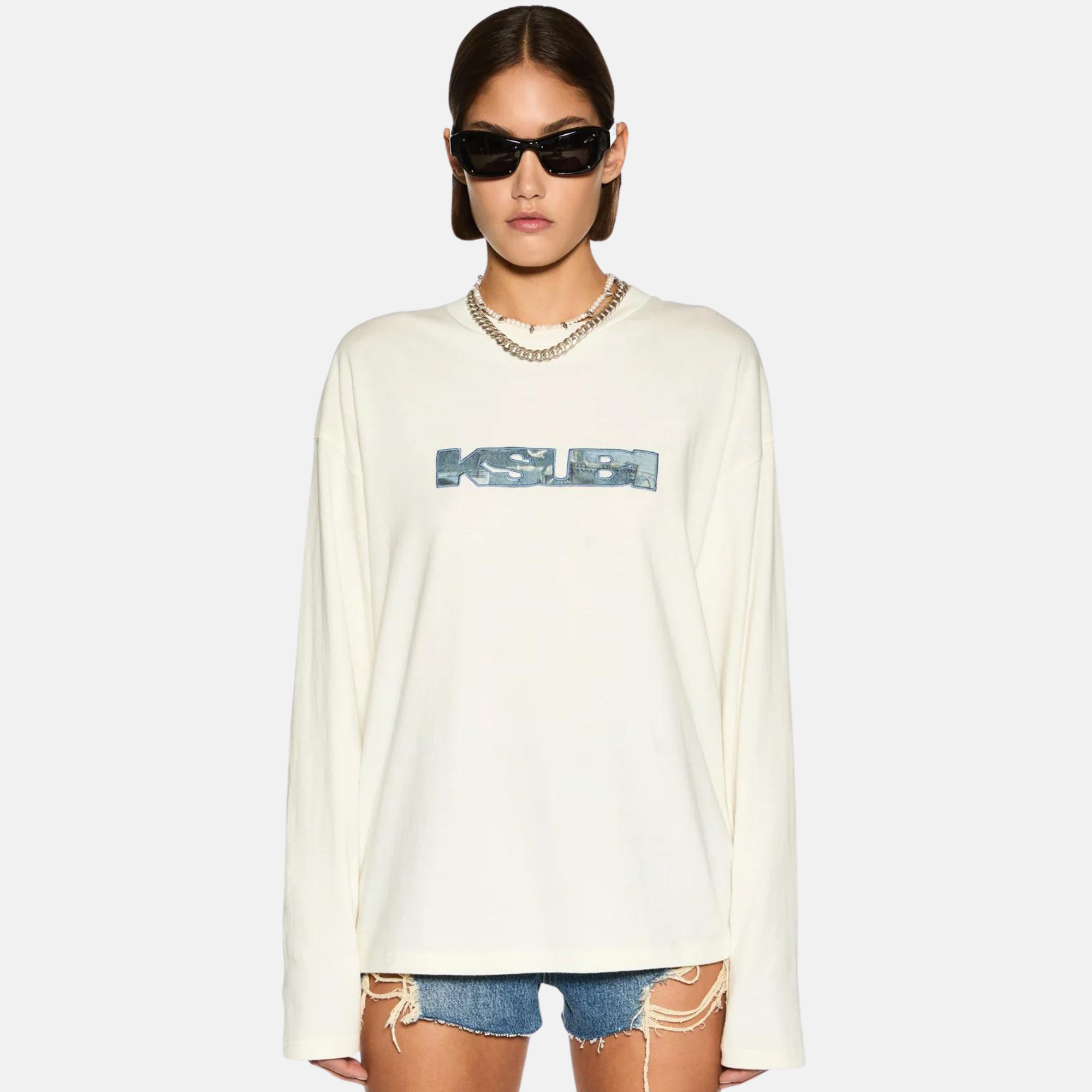 Ksubi Women's Bleach Studio Long Sleeve T-Shirt