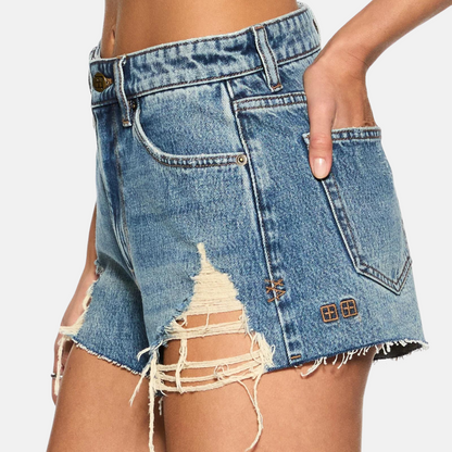 Ksubi Women's Kali Aged Trash Shorts